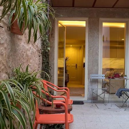 公寓 Homeintown Almada - Downtown Elegant - Terrace Ac & Wifi 波尔图
